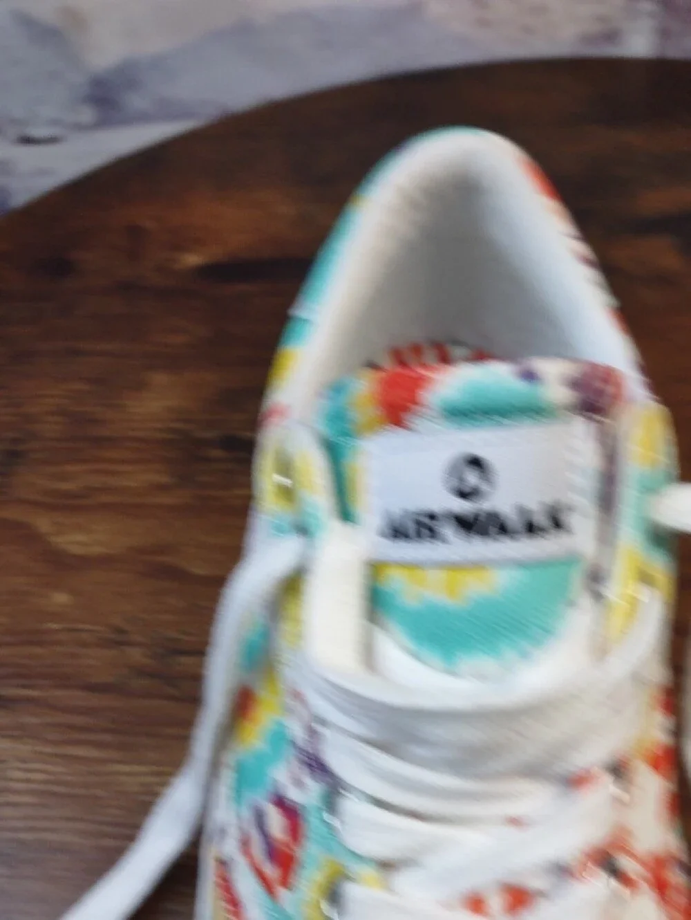 Airwalk Tie Dye Canvas Sneakers-(Mismatched Size)